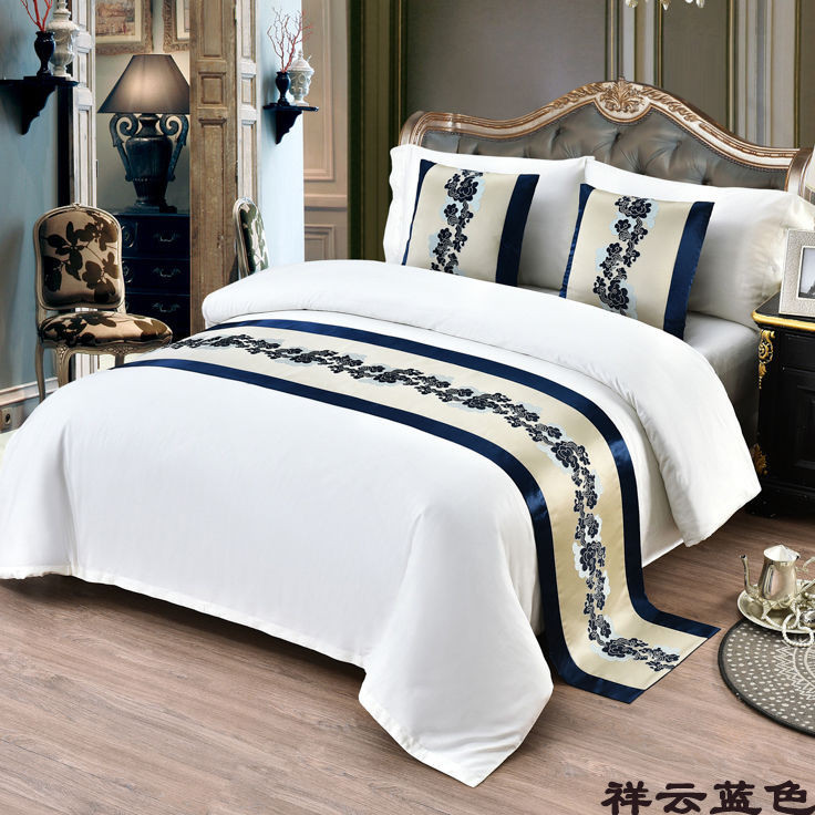 Nordic Bed Foot Mat New Chinese Simple Bed & Breakfast/Hotel/Hotel/Hotel/Home Bed Runner