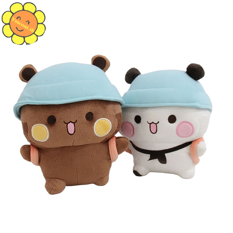 Yescont น่ารัก Expression แพคเกจตุ๊กตา Bubu Dudu ของเล่นตุ๊กตา Yier Panda หมี Plushie ตุ๊กตาตุ๊กตาสัตว์ตกแต่งของเล่นเด็กของขวัญ TH