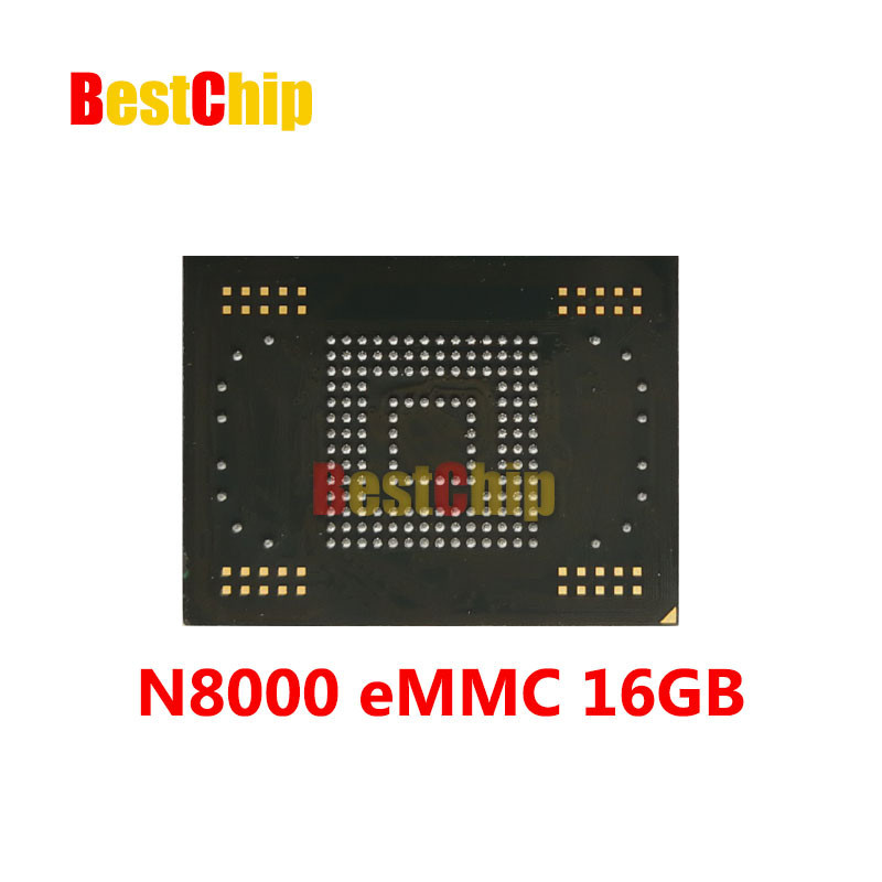 N8000 eMMC หน ่ วยความจําแฟลช NAND พร ้ อมเฟิร ์ มแวร ์ สําหรับ Samsung Galaxy Note 10.1 N8000 16GB