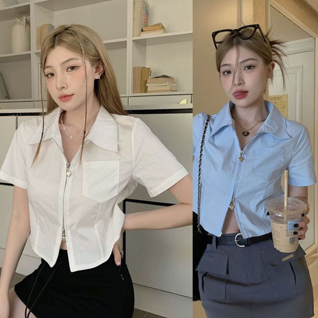 เสื้อเชิ้ตสไตล์ล่าสุด ที่มีความหรูหราและสไตล์ที่ทันสมัย พร้อมแขนสั้น
