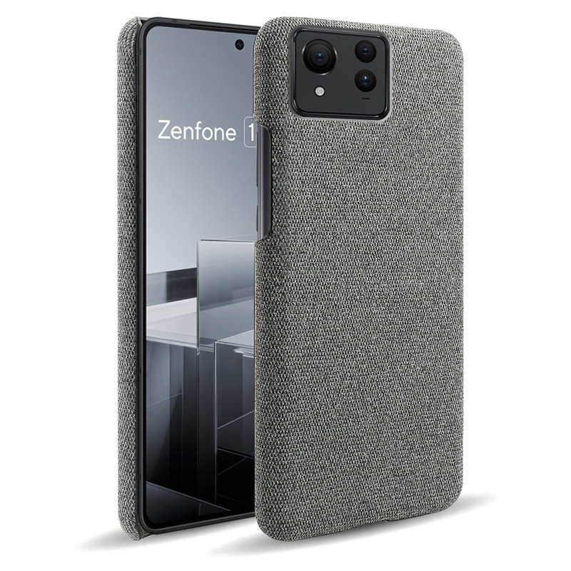 สําหรับ ASUS Zenfone 11 Ultra Case ELVEV คุณภาพสูงแฟชั ่ นผ ้ าสักหลาด Matte Slim ปกหลัง