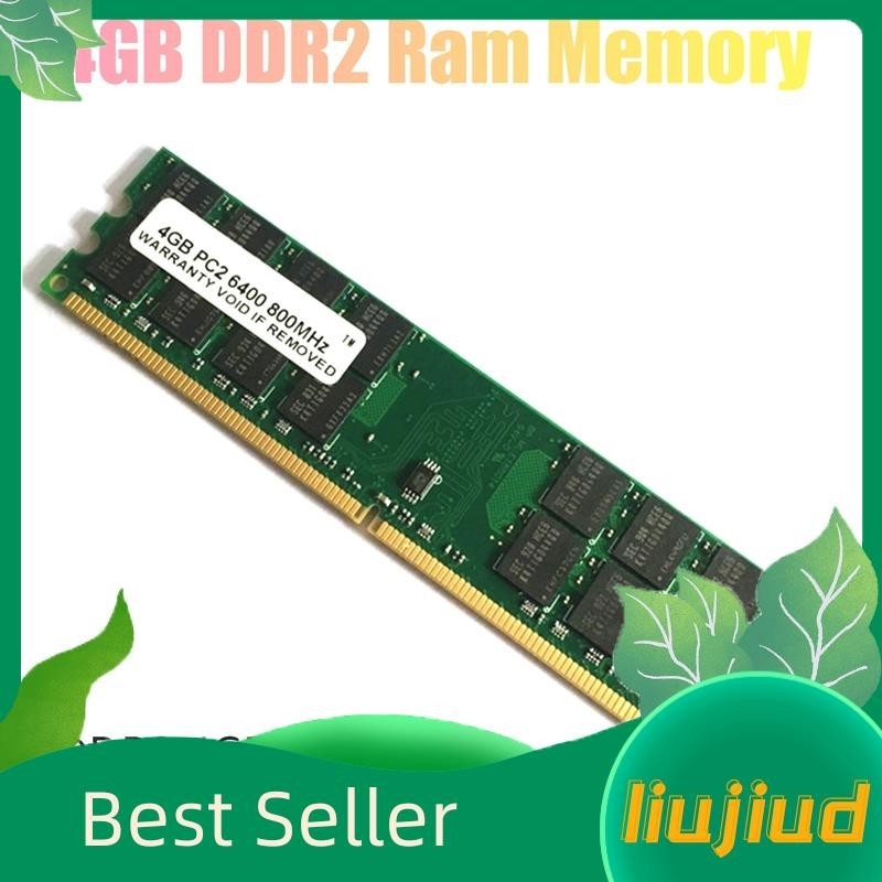 【 Liujiud.th 】 4GB DDR2 Ram หน ่ วยความจํา 800Mhz 1.8V PC2 6400 DIMM 240 Pins สําหรับ AMD เมนบอร ์ ดหน ่ วยความจํา Ram