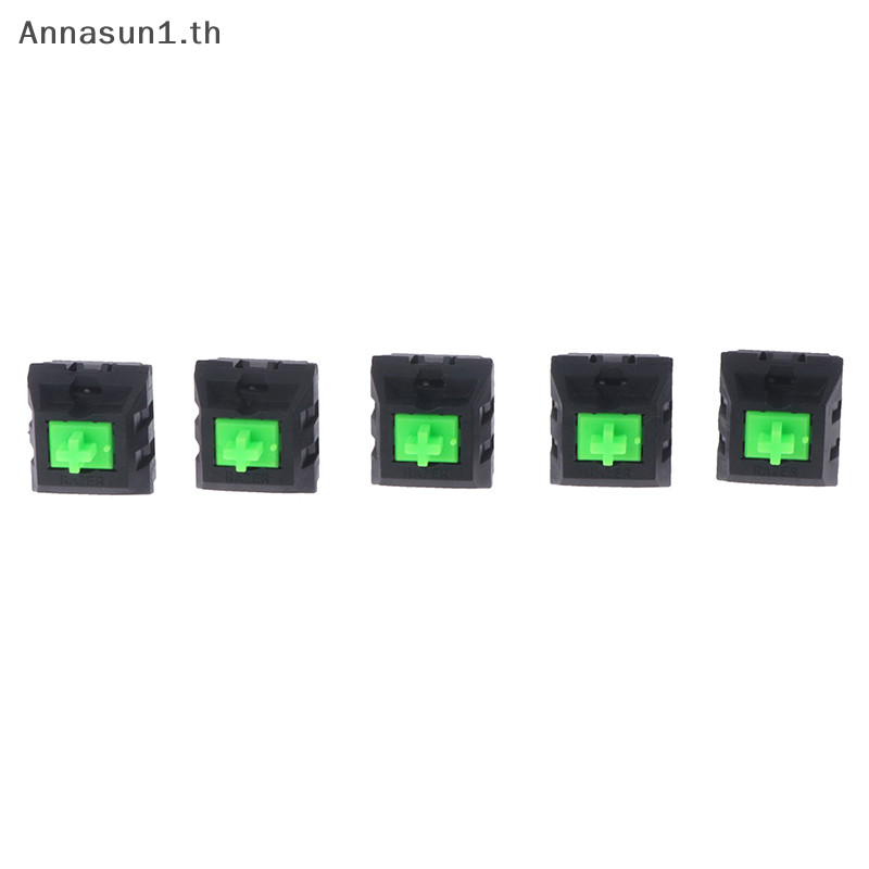 สวิตช ์ Annasun Green RGB สําหรับ Razer blackwidow Chroma Gaming Mechanical Keyboard TH