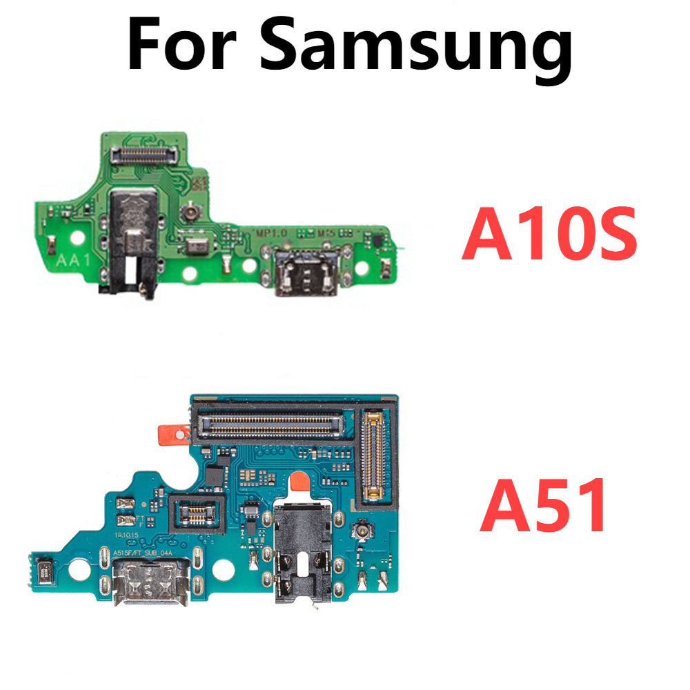 พอร์ต USB แท่นชาร์จแท่นชาร์จแท่นชาร์จสายเคเบิลแบบยืดหยุ่นสำหรับ Samsung A10S/A107 A51