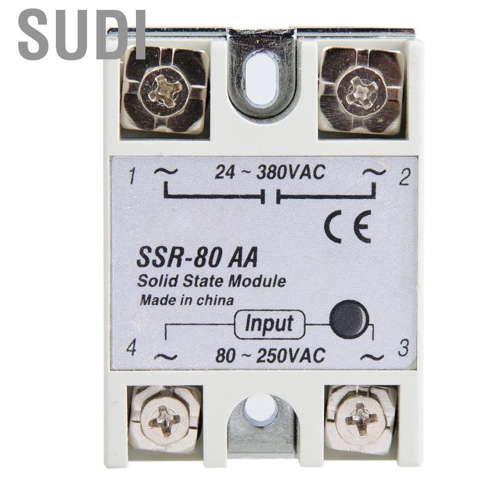 Sudi 80A Single Phase Solid State 240V Relay Switch HAN