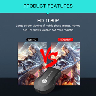 Anycast รุ่นใหม่ล่าสุด hdmi ไร้สาย นำภาพมือถือขึ้นจอผ่าน Wifi Android อุปกรณ์เชื่อมต่อมือถือไปทีวี WIFI Display HDTV
