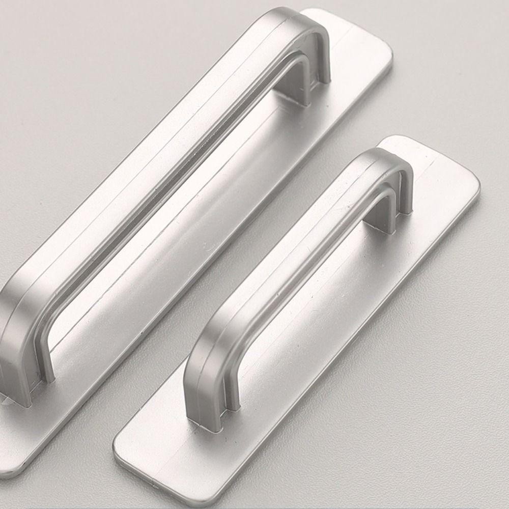 FARL ที่เก็บที่จับตู้เสื้อผ้า, ที่จับลิ้นชักแบบมีกาวในตัวอเนกประสงค์, วางพลาสติก มือจับประตูทนทาน ตู้หน้าต่าง - รูปที่ 3