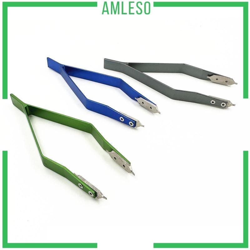 [ Amleso ] Watch Spring Bar Tweezers Lug Removal Fitting Tool เปลี ่ ยนถอดเครื ่ องมือ