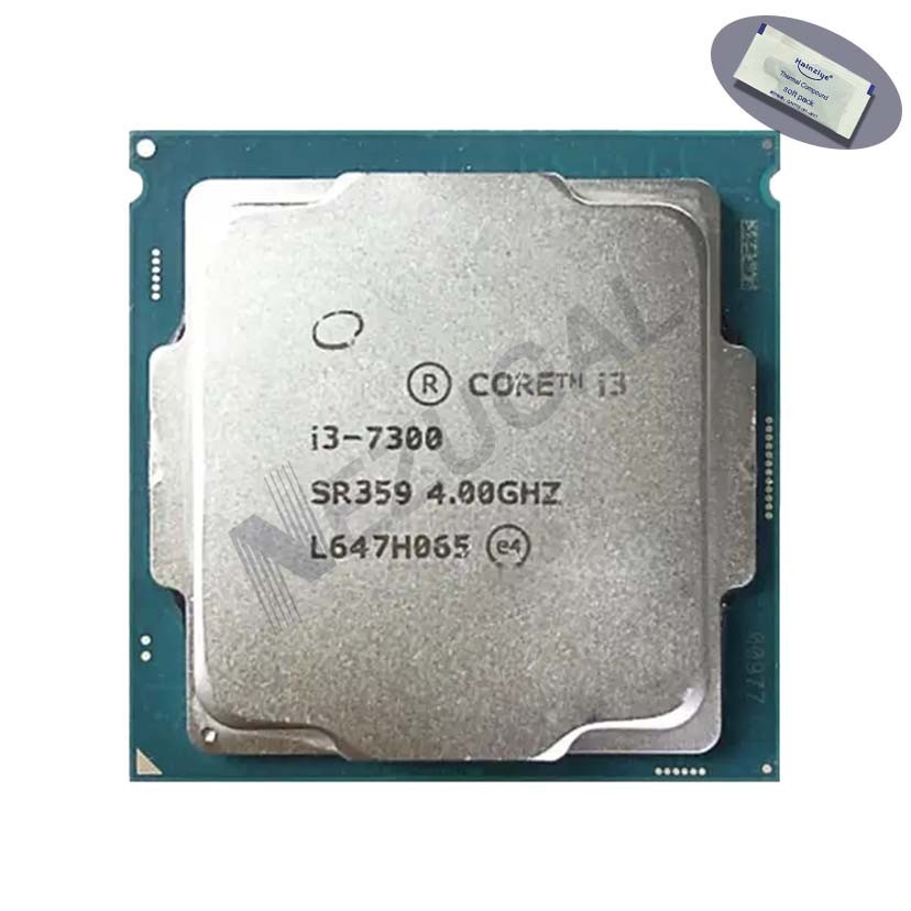 I3-7300 I3 7300 SR359 4 Ghz Dual Core 4M 51W LGA1151 โปรเซสเซอร์ CPU