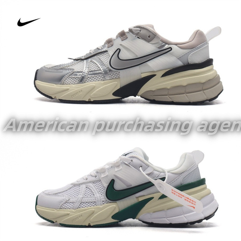 【💯 เคาน์เตอร์ของแท้】Nike V2K Run