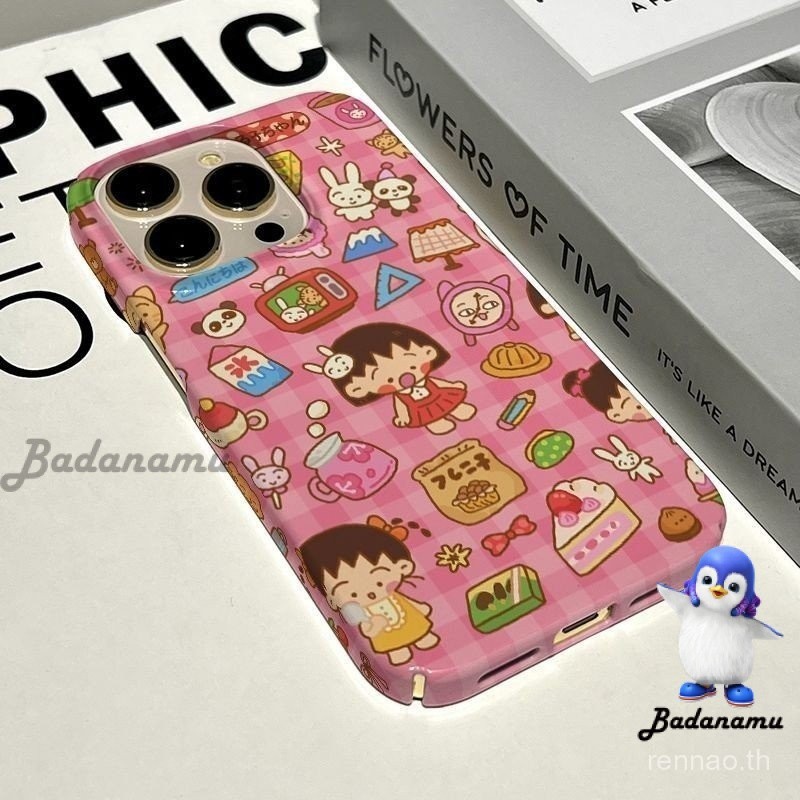 Sweet Cool Cherry Fruit Girl Apple Phone Case Compatible iPhone 7/8plus 15 13 14 12 11 pro 12promax 11 13 15 14 promax เคสกันฝุ่น Antipaste xr xs xsmax Hard Case E6VB