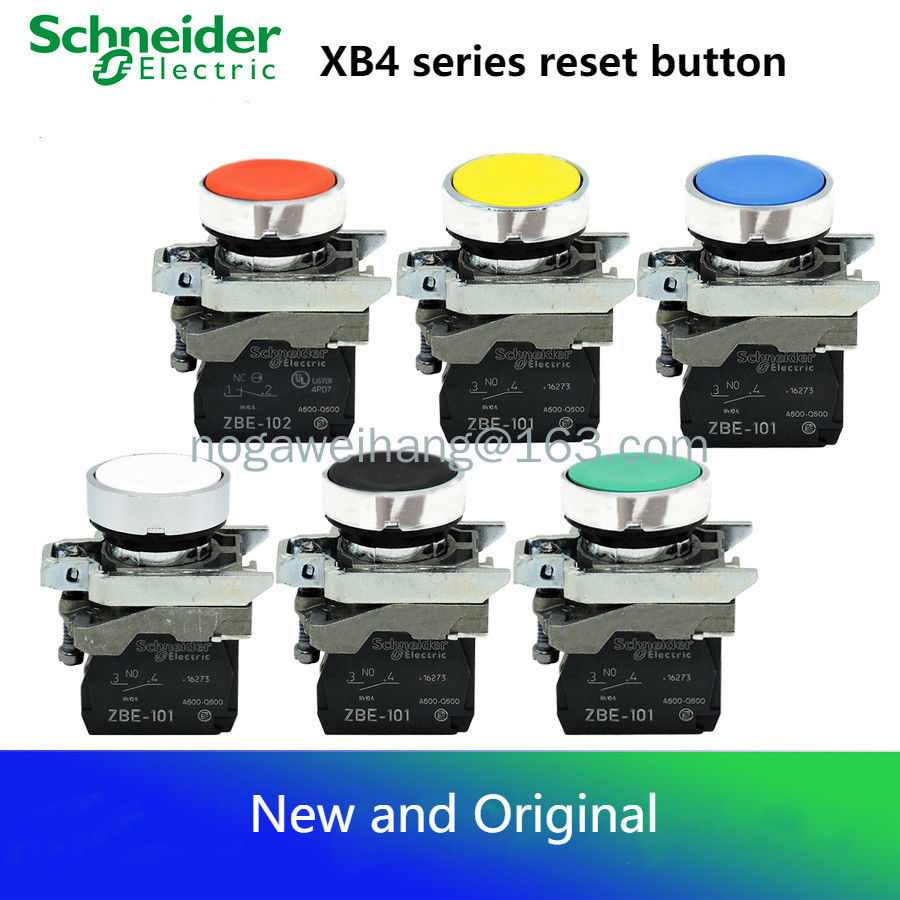 สวิตช์ปุ่ม Schneider XB4BA31 XB4BA11 XB4BA42 XB4BA51 XB4BA61 21BA35 A45(ต้นฉบับใหม่)