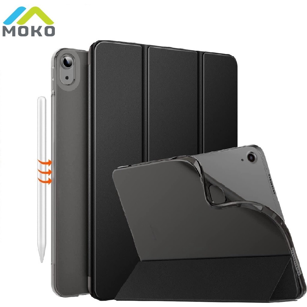 Moko Case Fit สําหรับ iPad Air 5th/4th Gen 10.9 นิ้วกรณี 2022/2020,Slim Trifold Stand Cover พร้อม So