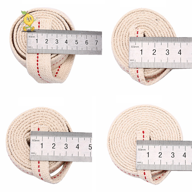 [mozh] 1M โคมไฟน้ํามันก๊าด Wick Cotton Wick Flat Cotton Oil Lamp Wick For Oil Lamp [TH]