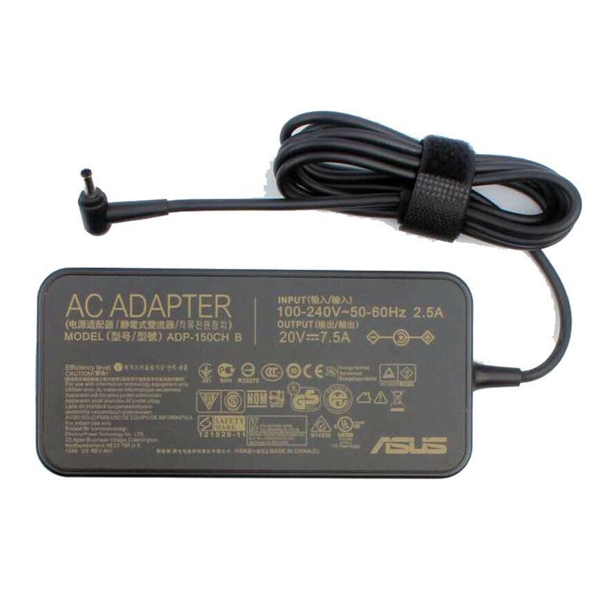 150W 20V 7.5A อะแดปเตอร์ AC สําหรับ ASUS TUF FX505DT FX505DT-AH51 FX505DT-WB72