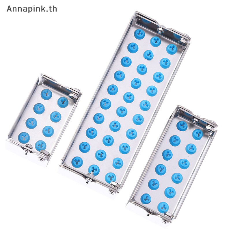 Annapink.th Bur Holder Autoclave Sterilizer Case Endo File Disinfection Box Organizer EN