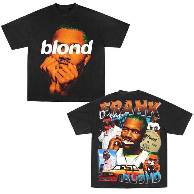 2024TSHIRT FRANK OCEAN BLOND OVERSIZE