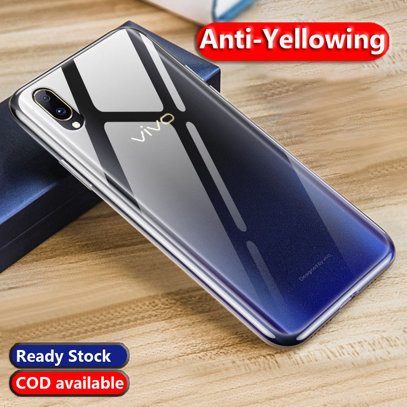Vivo V11 V11 Pro X21 UD A X21s X23 V1809A V1816A V1809T 1804 1806 1814 Anti-yellowing Slim Fit โปร่ง