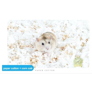 Cuttie Pettie 450 กรัม / 1 ปอนด์สัตว์เลี้ยงหนูแฮมสเตอร์เครื่องนอนกระดาษสัตว์ขนาดเล็กสัตว์เลี้ยงหนูแฮมสเตอร์เครื่องนอน