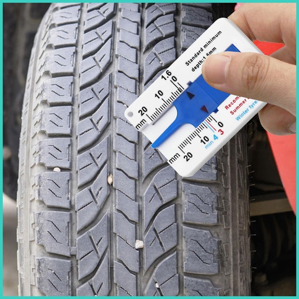 ยางความลึกวัด 0-20 มม.Tread Gauge เครื่องมือยาง Tread ความลึกการวัดที่ถูกต้องเครื่องมือแบบพกพา Handheld Gauge สําหรับ magith
