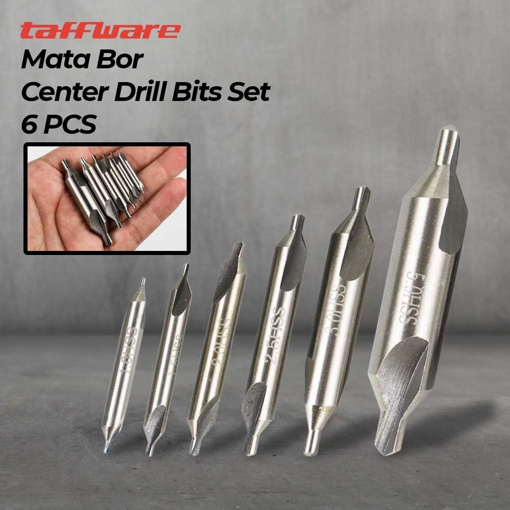 MATA Center Drill Bits Set Precision 6 ชิ้นชุด 6 ชิ้น super sharp Precision Center Drill Bits