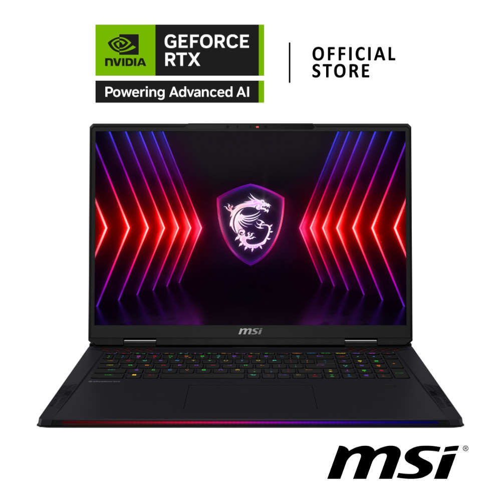 MSI Raider A18 HX | NVIDIA® GeForce RTX™ 5080 | AMD Ryzen™ 9 9955HX3D (A9WIG-071TH)