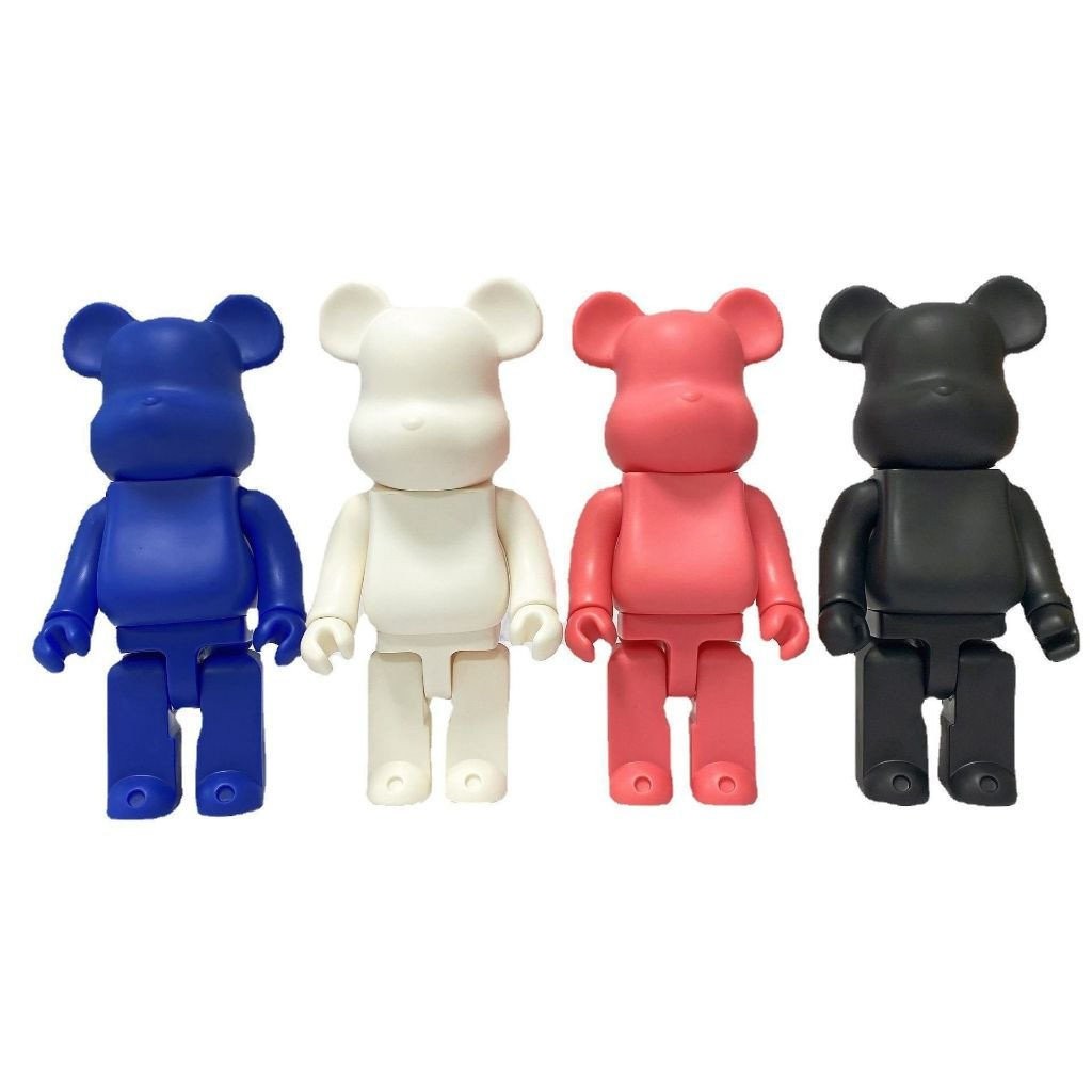 26 ซม. 400% Bearbrick Bear@Brick ฟิกเกอร์แอคชั่น หมีรุนแรง Blockman โมเดล PVC ฟิกเกอร์ DIY ตุ๊กตาทาส