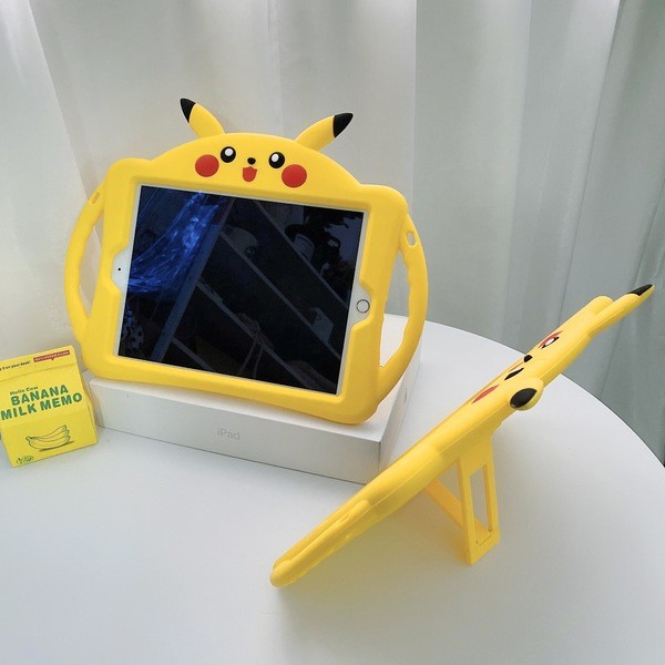 case ipad air5 เคส ipad 2018 เคสซิลิโคนลายการ์ตูนสไตล์ใหม่ ipad เคสป้องกัน 34 ซม.mini45 แท็บเล็ตกันก