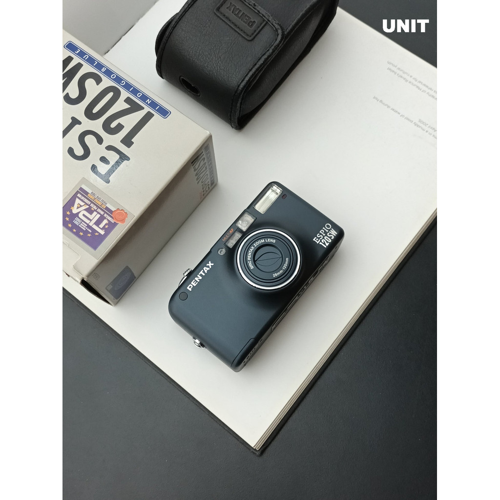 กล้องมือสอง Pentax ESPIO 120SW Indigo Blue