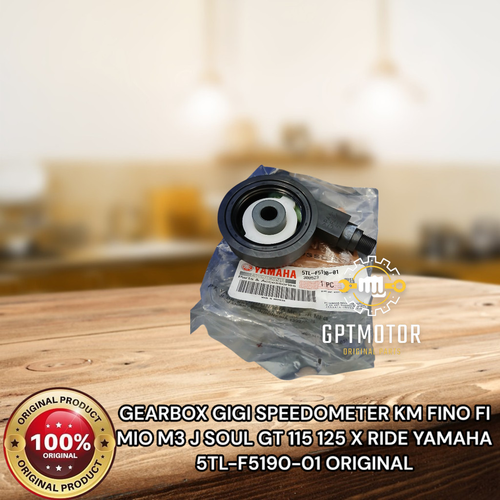 GEARBOX GEAR SPEEDOMETER KM FINO FI MIO M3 J SOUL GT 115 125 X RIDE YAMAHA 5TL-F5190-01 เดิม