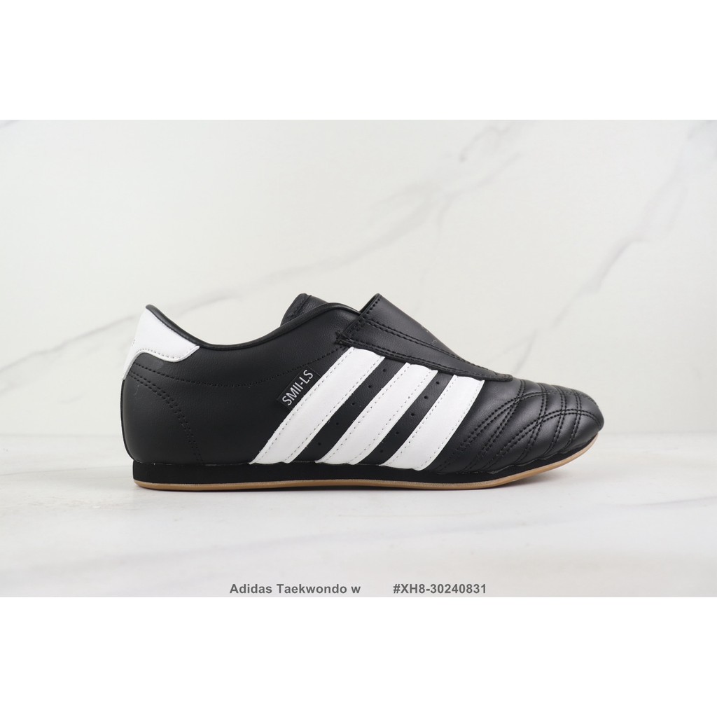 Adidas Taekwondo w รองเท้าลําลองตัดต่ํา Pigskin รองเท้ากีฬาเฉพาะเทควันโด 36-45