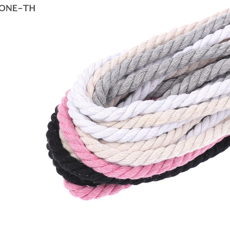 One-th 2 ชิ้นรอบเชือกหนา Laces โพลีเอสเตอร์ผ้าฝ้ายสีทึบ Laces 0.8 ซม.120 ซม.ความยาว Bold Shoelaces ใหม่