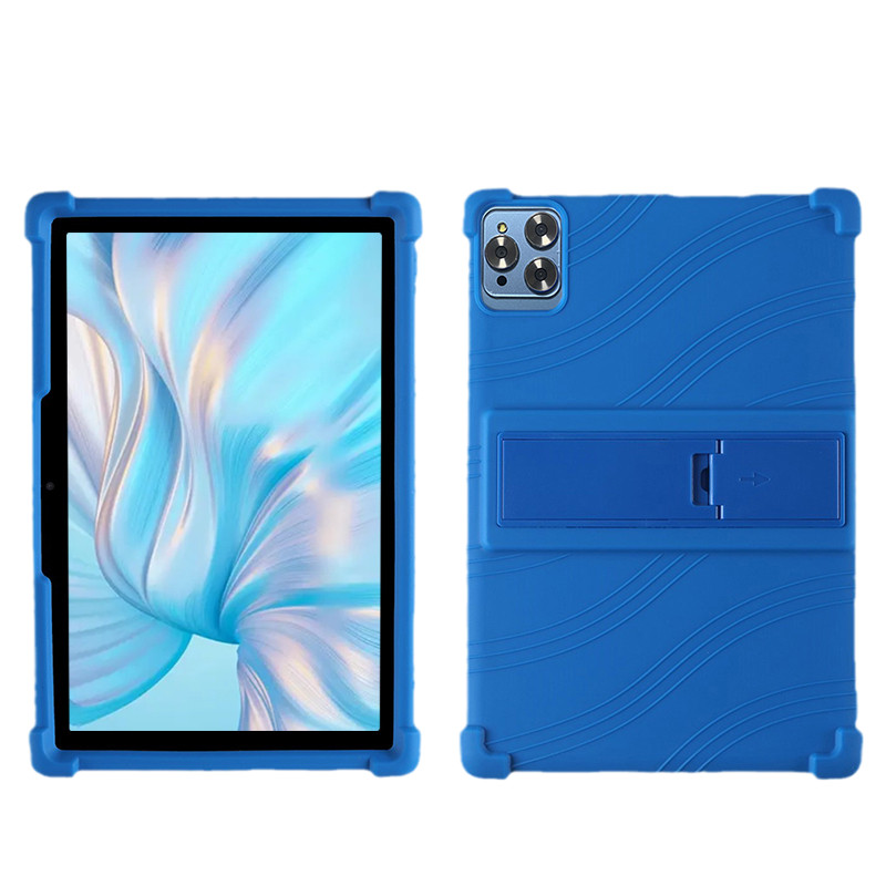 for True Smart Tab 4G E-Biz Pro 10.1 Inch Tablet Case Super Shockproof Soft Silicone Protective Case Stand Cover
