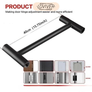 LOVIVER เครื่องมือปรับบานพับประตู 0.134 และ 0.180 วัดบานพับป…