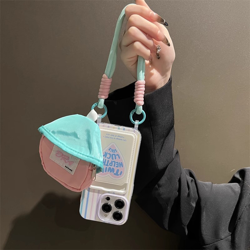 เคส KB463 สำหรับ iPhone 16 Pro Max 15 Pro 14 plus 13 pro max 12 11 XS Max XR X 7 8 Plus SE2 SE3 เคสกันตกพร้อมเชือกคล้อง แฟชั่นเรียบง่าย การ์ตูนสาวน่ารัก เคสป้องกันโทรศัพท์ - รูปที่ 3