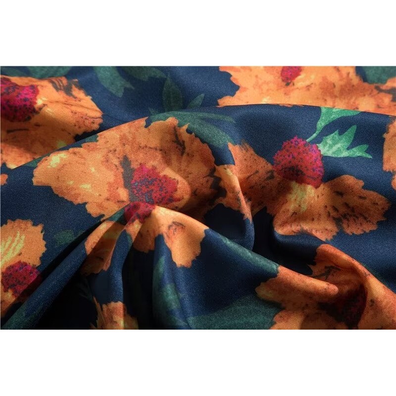 ภาพสีน้ํามัน ย้อนยุค บาล์ม พิมพ์เสื้อสไตล์ฮ่องกงแขนสั้นเสื้อขี้เกียจ