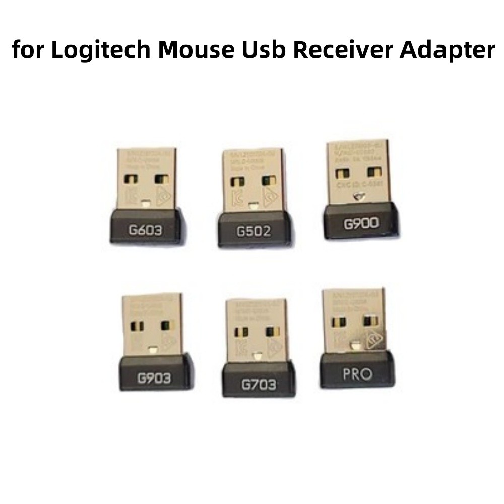 1 ชิ้นเมาส์ USB Receiver อะแดปเตอร์ USB สําหรับ Logitech G304 G502 G603 G613 G703 G903 G Pro เมาส์ไร