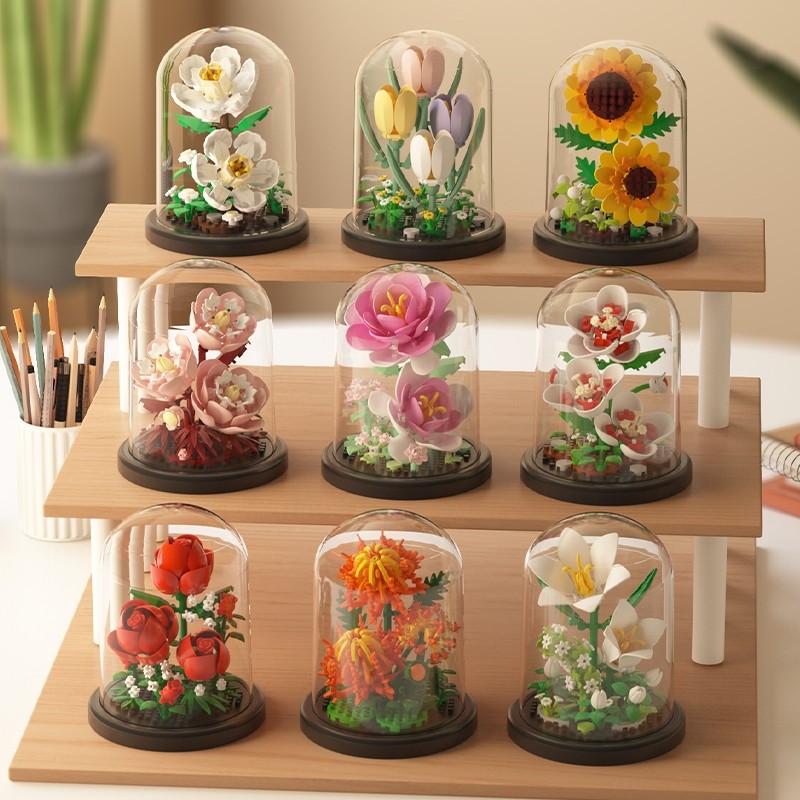 สวนดอกไม้ตัวต่อสุดน่ารัก! ของขวัญ DIY ฝึกสมาธิ เสริมจินตนาการ สร้างสวนในฝันด้วยมือคุณเอง🌺