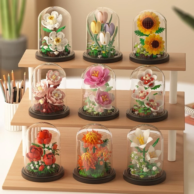 สวนดอกไม้ตัวต่อสุดน่ารัก! ของขวัญ DIY ฝึกสมาธิ เสริมจินตนาการ สร้างสวนในฝันด้วยมือคุณเอง🌺