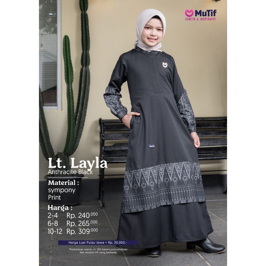 Little Mutif Layla Gamis (Sarimbit Layla) โดย Mutif