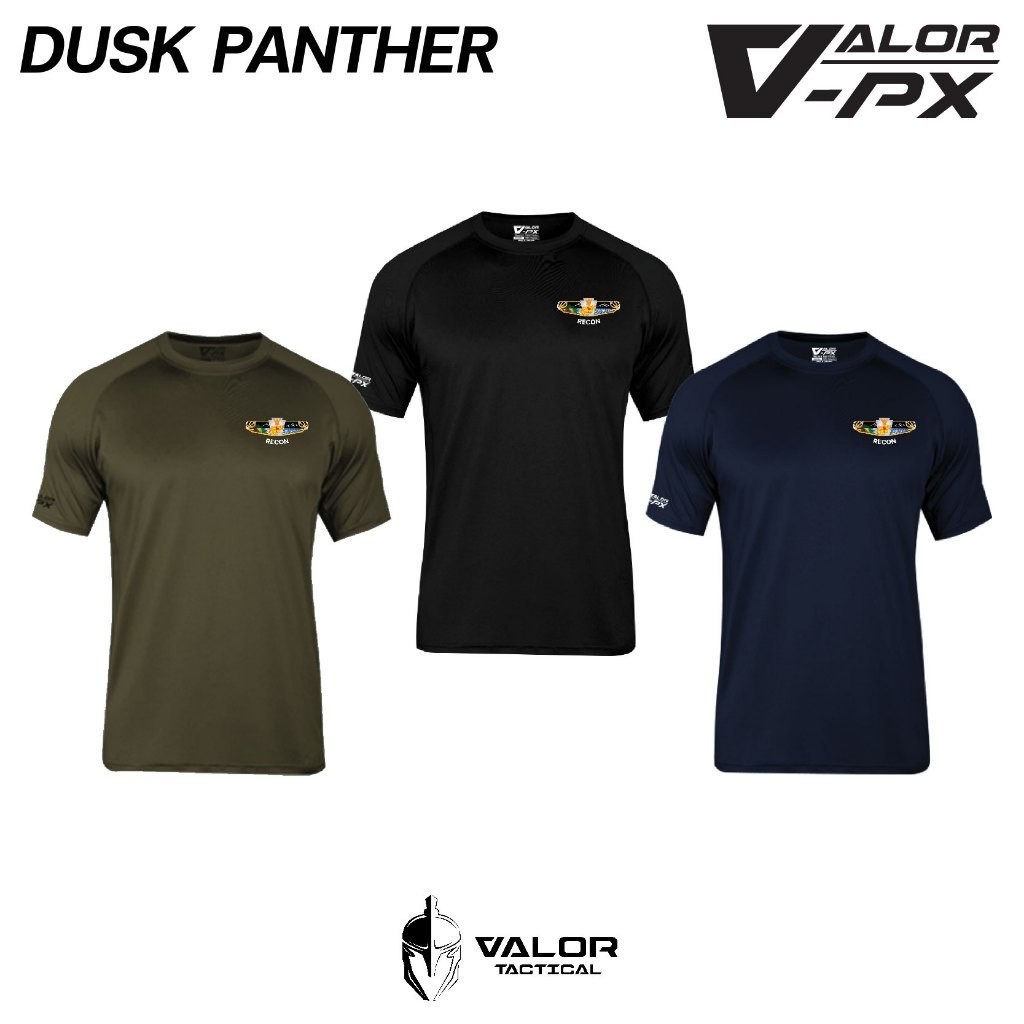 (สกรีนโลโก้ฟรี) หน่วยงานภายใน รีคอน Valor PX เสื้อยืด รองใน , ระบุเสื้อ สี และไซส์ด้านล่างCotton 100%  [S-5XL]