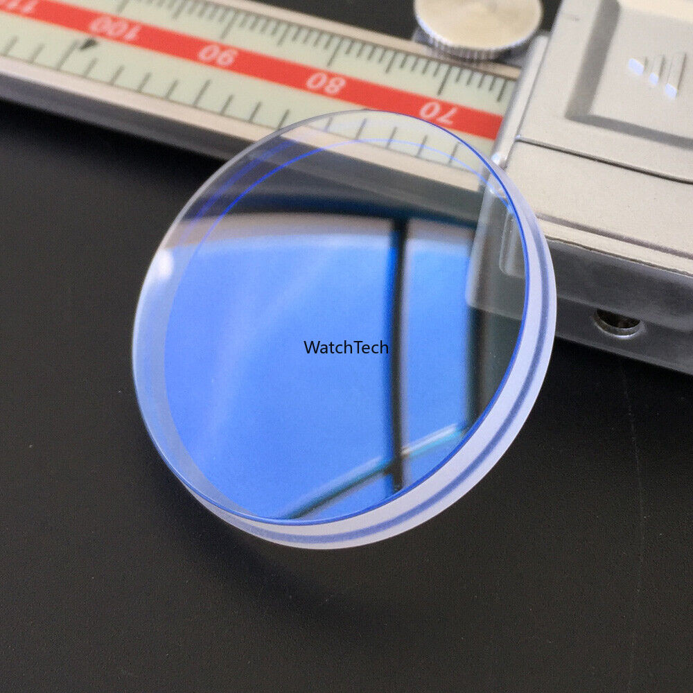 AR Sapphire Double Dome Stepped Edge นาฬิกาคริสตัลแก้วสําหรับ Seiko SKX009 SKX007 SKX173 SKX011 7002