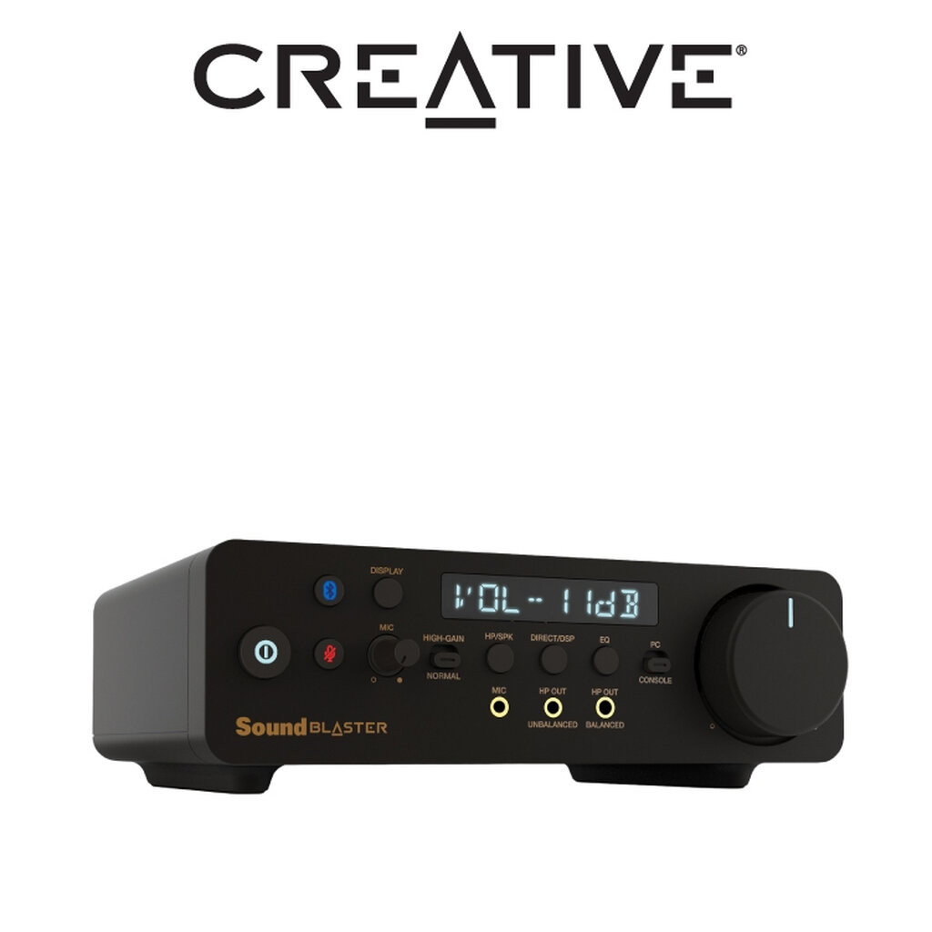 Creative Sound Blaster X5 Hi-res External Dual DAC USB Sound Card with Fully Balanced Xamp Headphone