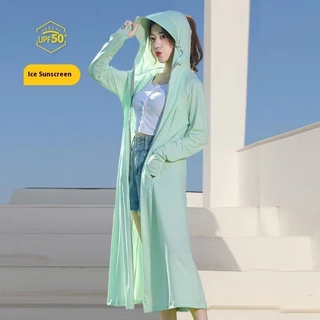 Eershenshie เสื้อผ้าป้องกันแสงแดด เสื้อแขนยาว เนื้อผ้าระบายอากาศดี UPF50