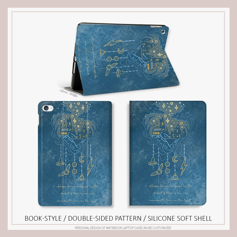เคสแฮร์รี่พอตเตอร์ ipad pro12.9 pro13 2024 pro11 กรณี ipad mini 4 5 6 air 4 5 6 7 กรณี ipad 10.2 gen 7 8 9 gen10/11 ฝาครอบ - รูปที่ 3