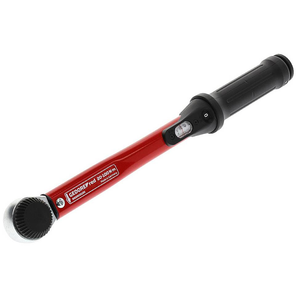 ประเเจปอนด์ 1/2 เเรงบิด 20-100 นิวตันเมตร GEDORE NO.R68900100 Torque wrench 1/2 20-100Nm l.395mm