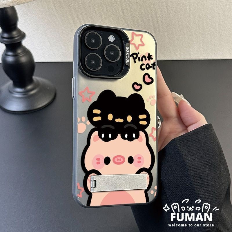 ULTRA PRO การ์ตูนหมูน่ารักเคสโทรศัพท์สําหรับvivo Y03 Y28s Y02 Y02T Y02A Y01 Y9s Y95 Y91 Y93 Y91C Y7S