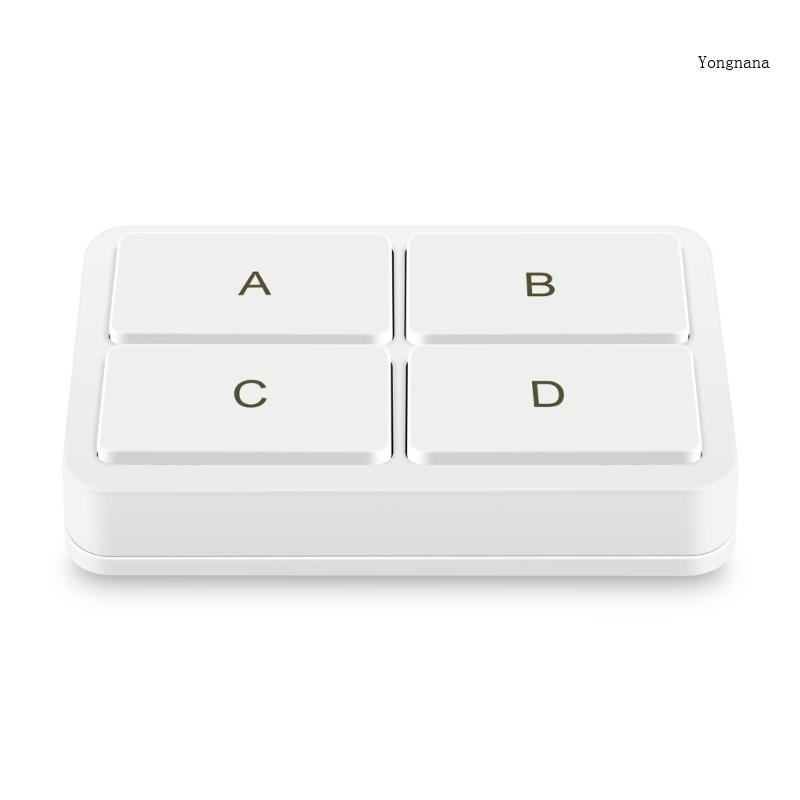 【CH*】ปุ่มสวิตช์ไร้สาย 4 ทาง สําหรับ ZigBee Scene Wall Switchs Tuya Automation Scene Controllers