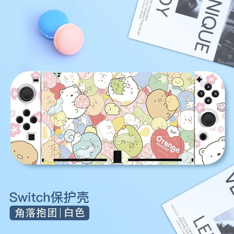 เคสซิลิโคน TPU แบบนิ่ม ลายการ์ตูนมอนสเตอร์ สําหรับจอยเกม OLED