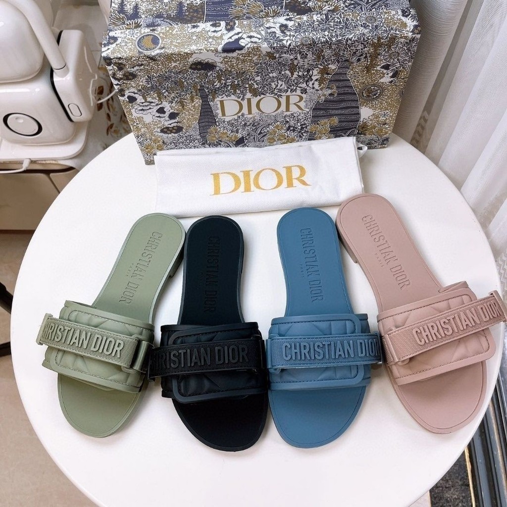 Dio New Fashion Comfortable Lightweight Non-Slip All-Match Jelly Beach Shoes